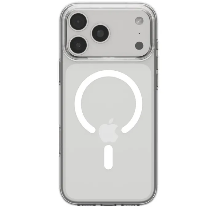 ETUI SPIGEN IPHONE 17 PRO LIQUID CRYSTAL MAG MAGSAFE CLEAR/WHITE