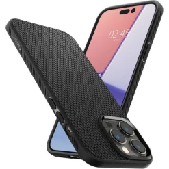 Etui SPIGEN iPhone 14 Pro Liquid Air Matte Black Case