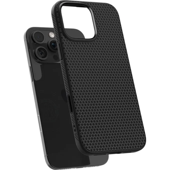 ETUI SPIGEN IPHONE 16 PRO LIQUID AIR ”T” MAG MAGSAFE MATTE CZARNE