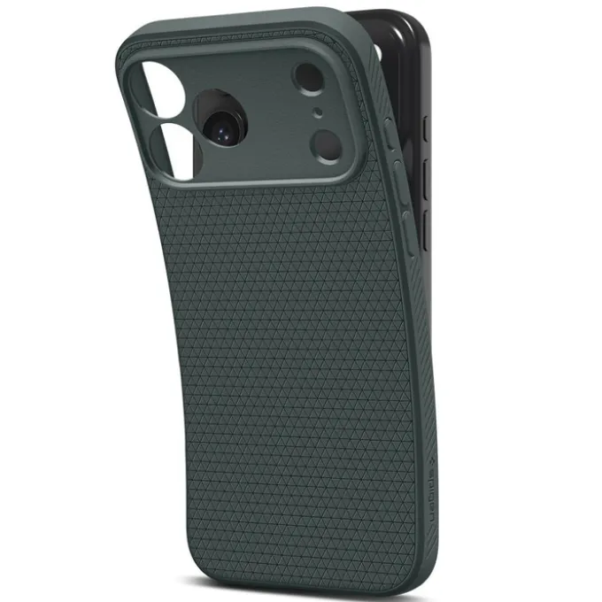 ETUI SPIGEN IPHONE 17 PRO MAX LIQUID AIR ABYSS GREEN