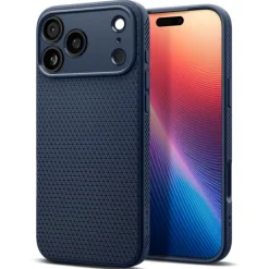 ETUI SPIGEN IPHONE 17 PRO MAX LIQUID AIR NAVY BLUE