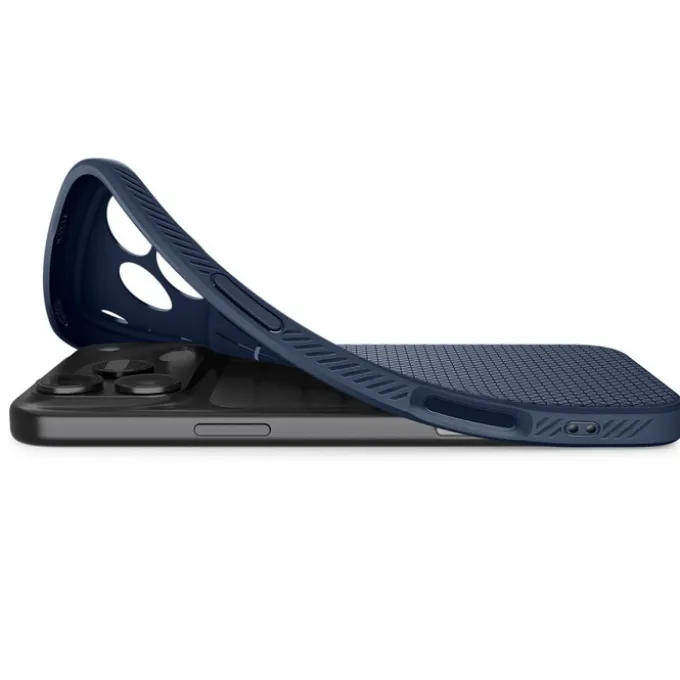 ETUI SPIGEN IPHONE 17 PRO MAX LIQUID AIR NAVY BLUE