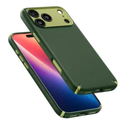 ETUI SPIGEN IPHONE 17 PRO MAX NANO POP HYBRID MAG MAGSAFE AVO GREEN