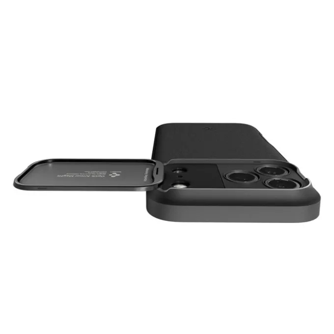 ETUI SPIGEN IPHONE 17 PRO MAX OPTIK ARMOR MAG MAGSAFE CZARNE