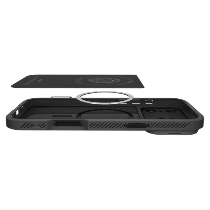 ETUI SPIGEN IPHONE 17 PRO MAX OPTIK ARMOR MAG MAGSAFE CZARNE