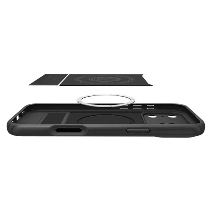 ETUI SPIGEN IPHONE 17 PRO MAX PARALLAX ”S” MAG MAGSAFE MATTE BLACK