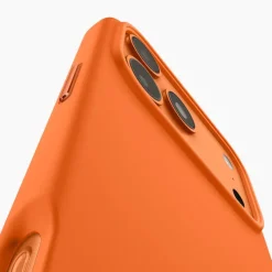 ETUI SPIGEN IPHONE 17 PRO MAX SILICONE FIT MAG MAGSAFE COSMIC ORANGE