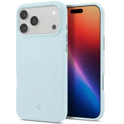 ETUI SPIGEN IPHONE 17 PRO MAX SILICONE FIT MAG MAGSAFE MUTE BLUE