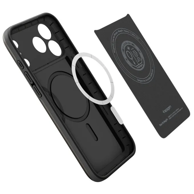 ETUI SPIGEN IPHONE 17 PRO MAX THIN FIT MAG MAGSAFE BLACK