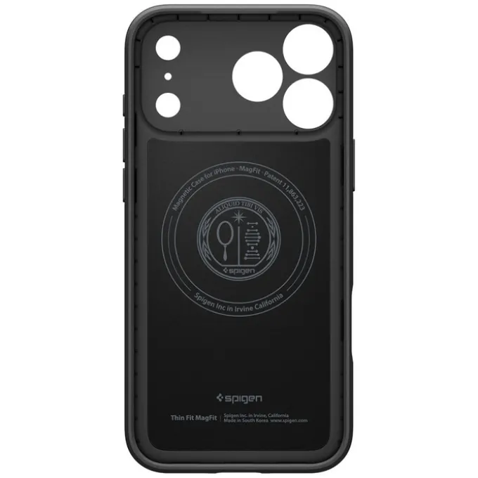 ETUI SPIGEN IPHONE 17 PRO MAX THIN FIT MAG MAGSAFE BLACK