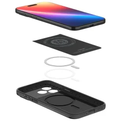 ETUI SPIGEN IPHONE 17 PRO MAX THIN FIT MAG MAGSAFE BLACK