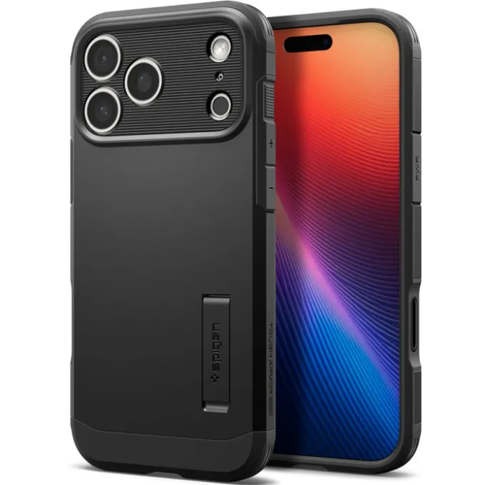 ETUI SPIGEN IPHONE 17 PRO MAX TOUGH ARMOR ”T” MAG MAGSAFE CZARNE