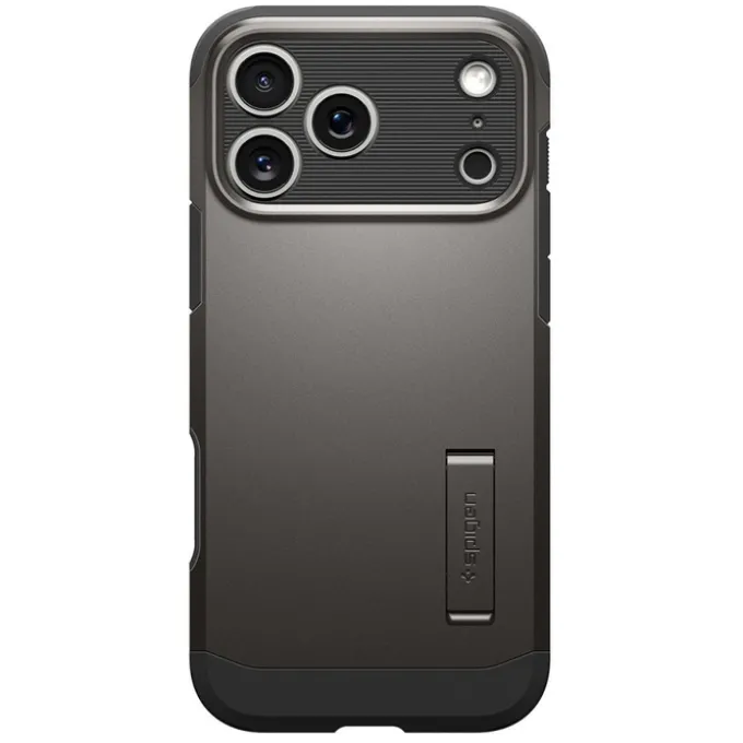 ETUI SPIGEN IPHONE 17 PRO MAX TOUGH ARMOR ”T” MAG MAGSAFE GUNMETAL