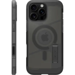 ETUI SPIGEN IPHONE 16 PRO MAX TOUGH ARMOR ”T” MAG MAGSAFE FROST BLACK