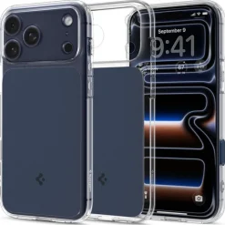 ETUI SPIGEN IPHONE 17 PRO MAX ULTRA HYBRID ”T” MAG MAGSAFE MATTE BLUE