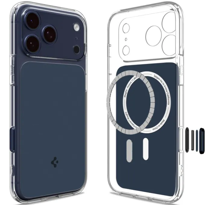 ETUI SPIGEN IPHONE 17 PRO MAX ULTRA HYBRID ”T” MAG MAGSAFE MATTE BLUE