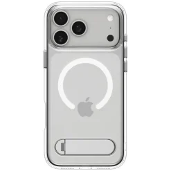 ETUI SPIGEN IPHONE 17 PRO MAX ULTRA HYBRID ”S” MAG MAGSAFE PRZEZROCZYSTE/BIAŁE