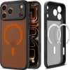 ETUI SPIGEN IPHONE 17 PRO MAX ULTRA HYBRID MAG MAGSAFE FROST BLACK/ORANGE