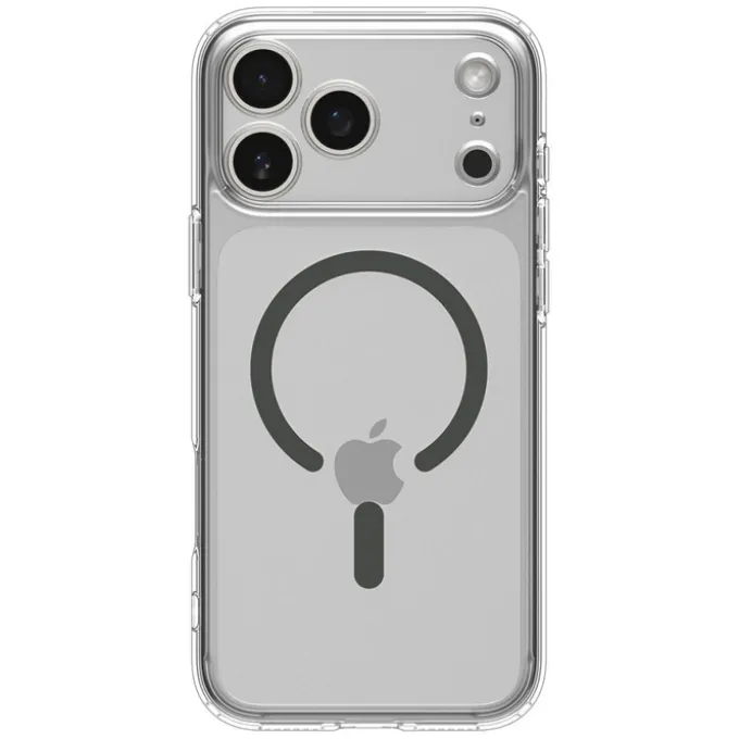 ETUI SPIGEN IPHONE 17 PRO MAX ULTRA HYBRID MAG MAGSAFE CLEAR/GRAPHITE