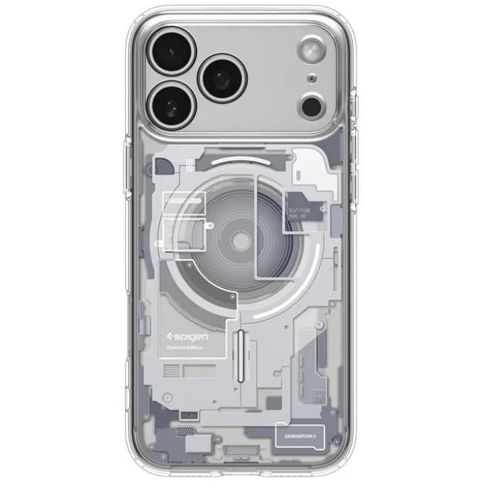 ETUI SPIGEN IPHONE 17 PRO MAX ULTRA HYBRID MAG MAGSAFE ZERO ONE WHITE