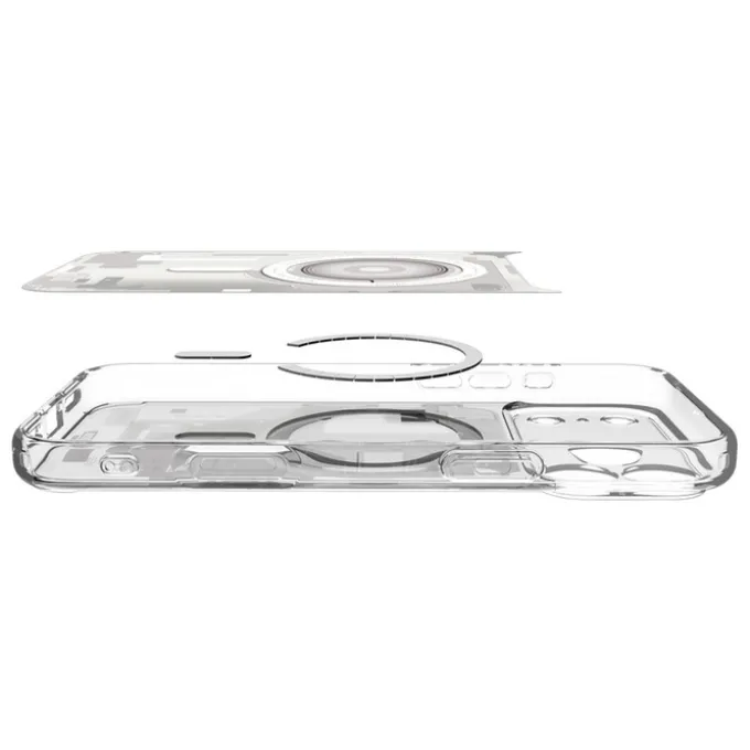 ETUI SPIGEN IPHONE 17 PRO MAX ULTRA HYBRID MAG MAGSAFE ZERO ONE WHITE