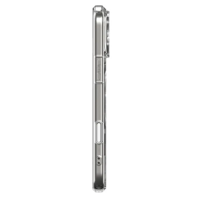 ETUI SPIGEN IPHONE 17 PRO MAX ULTRA HYBRID ”T” MAG MAGSAFE CLEAR/WHITE