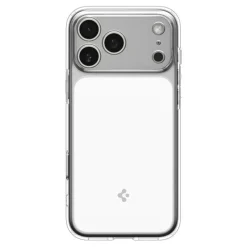 ETUI SPIGEN IPHONE 17 PRO MAX ULTRA HYBRID ”T” MAG MAGSAFE CLEAR/WHITE