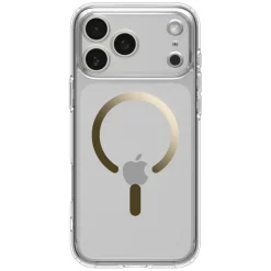 ETUI SPIGEN IPHONE 17 PRO MAX ULTRA HYBRID MAG MAGSAFE CLEAR/GOLD