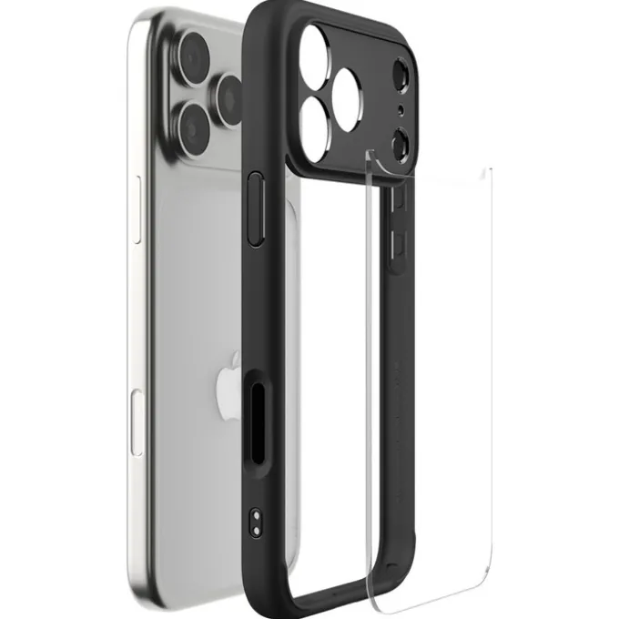 ETUI SPIGEN IPHONE 17 PRO MAX ULTRA HYBRID MATTE BLACK