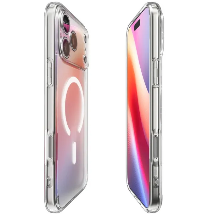 ETUI SPIGEN IPHONE 17 PRO MAX ULTRA HYBRID MAG MAGSAFE FROST WHITE