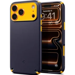 ETUI SPIGEN IPHONE 17 PRO NANO POP HYBRID MAG MAGSAFE BLUEBERRY GRANATOWE