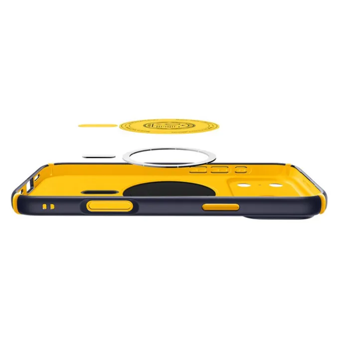 ETUI SPIGEN IPHONE 17 PRO NANO POP HYBRID MAG MAGSAFE BLUEBERRY GRANATOWE