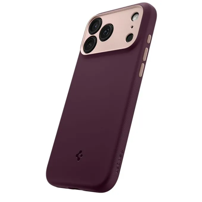 ETUI SPIGEN IPHONE 17 PRO NANO POP MAG MAGSAFE BURGUNDY BEAN
