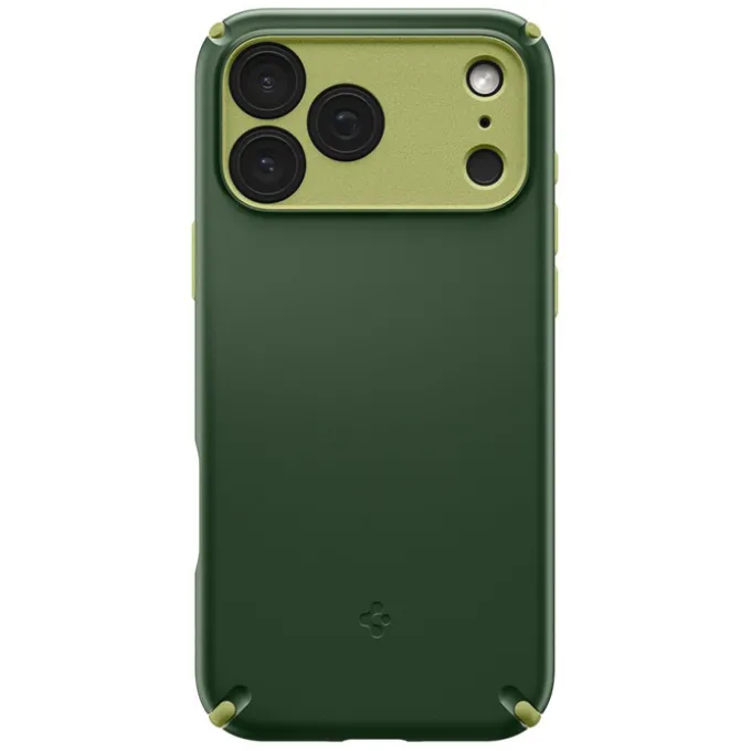 ETUI SPIGEN IPHONE 17 PRO NANO POP HYBRID MAG MAGSAFE AVO GREEN