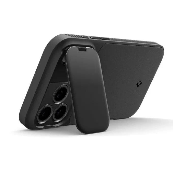 ETUI SPIGEN IPHONE 17 PRO OPTIK ARMOR MAG MAGSAFE CZARNE