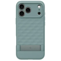 ETUI SPIGEN IPHONE 17 PRO PARALLAX ”S” MAG MAGSAFE SAGE GREEN