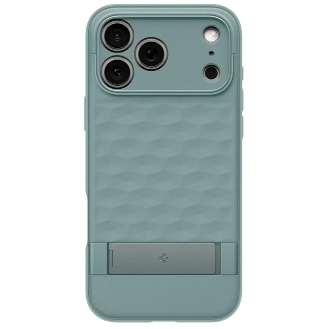 ETUI SPIGEN IPHONE 17 PRO PARALLAX ”S” MAG MAGSAFE SAGE GREEN