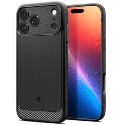 ETUI SPIGEN IPHONE 17 PRO RUGGED ARMOR MAG MAGSAFE MATTE BLACK
