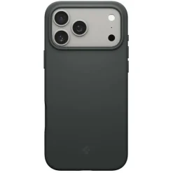 ETUI SPIGEN IPHONE 17 PRO SILICONE FIT MAG MAGSAFE ABYSS GREEN