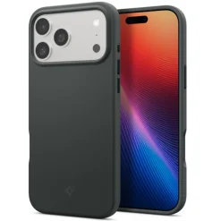 ETUI SPIGEN IPHONE 17 PRO SILICONE FIT MAG MAGSAFE ABYSS GREEN