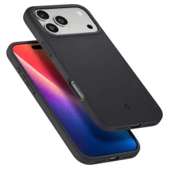ETUI SPIGEN IPHONE 17 PRO SILICONE FIT MAG MAGSAFE BLACK