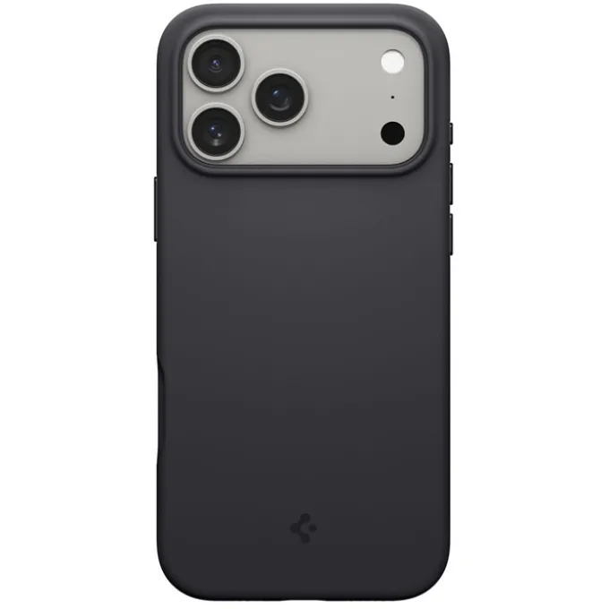 ETUI SPIGEN IPHONE 17 PRO SILICONE FIT MAG MAGSAFE BLACK
