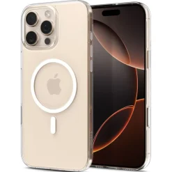 ETUI SPIGEN IPHONE 16 PRO THIN FIT MAG MAGSAFE PRZEZROCZYSTE/BIAŁE