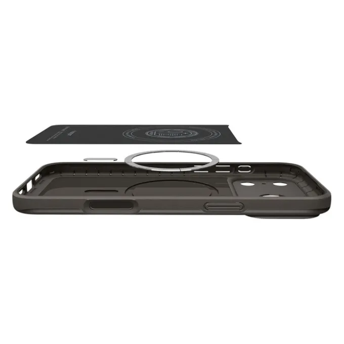 ETUI SPIGEN IPHONE 17 PRO THIN FIT MAG MAGSAFE GUNMETAL