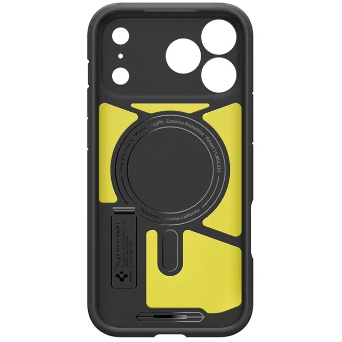 ETUI SPIGEN IPHONE 17 PRO TOUGH ARMOR ”T” MAG MAGSAFE CZARNE