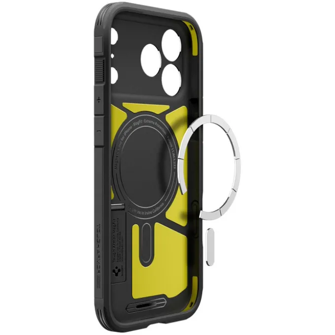 ETUI SPIGEN IPHONE 17 PRO TOUGH ARMOR ”T” MAG MAGSAFE CZARNE