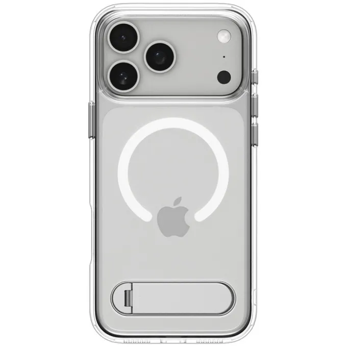 ETUI SPIGEN IPHONE 17 PRO ULTRA HYBRID ”S” MAG MAGSAFE CLEAR/WHITE