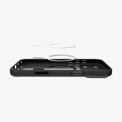 ETUI SPIGEN IPHONE 17 PRO ULTRA HYBRID MAG MAGSAFE FROST BLACK/ORANGE