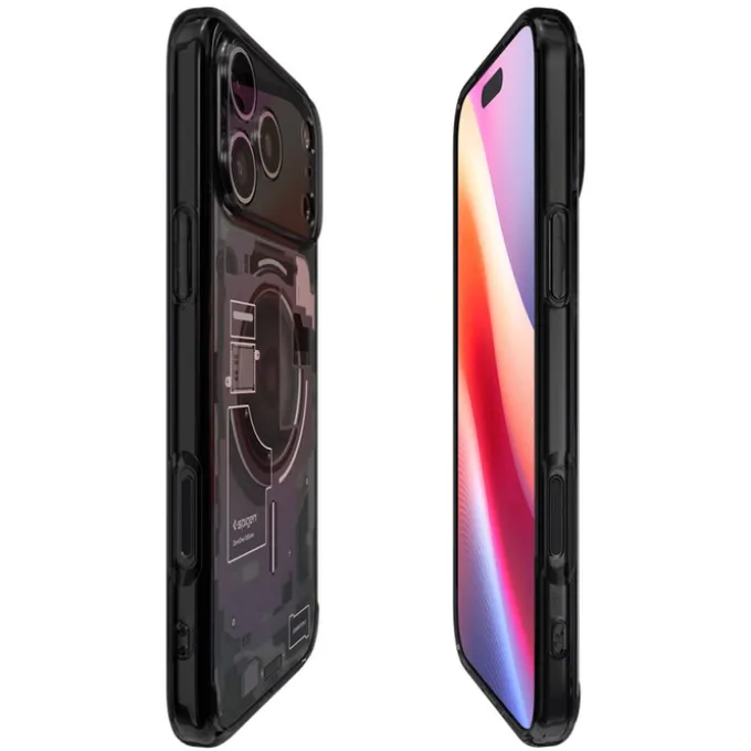 ETUI SPIGEN IPHONE 17 PRO ULTRA HYBRID MAG MAGSAFE ZERO ONE BLACK