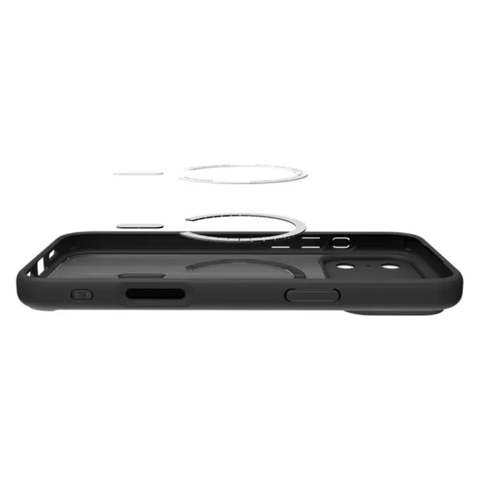 ETUI SPIGEN IPHONE 17 PRO ULTRA HYBRID MAG MAGSAFE FROST BLACK